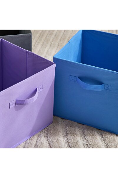 Generic Adventurer Candice 3-Piece Fabric Storage Box Set - 27.3x27.3x27.9 cm