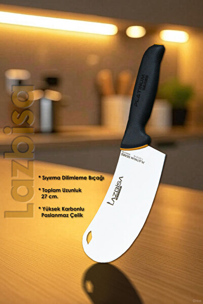 LAZBİSA Platinum Serisi Mutfak Bıçak Seti Pide Börek Pizza Salata Sebze Bıçağ...