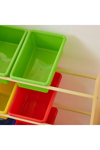 Generic صندوق تخزين الألعاب مع 9 صناديق