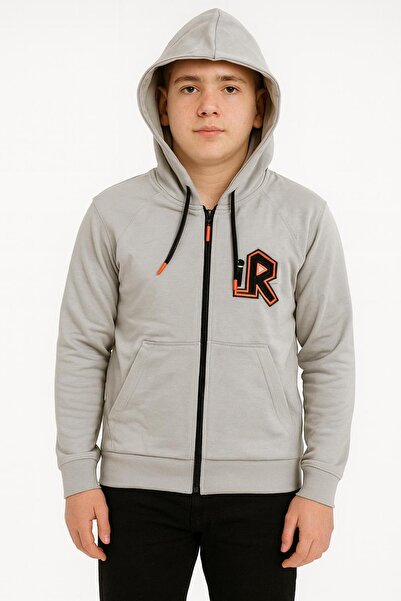 NEWKİDS Bočni džep sa kapuljačom sa patentnim zatvaračem KSNUMKS% pamuk KSNUM...