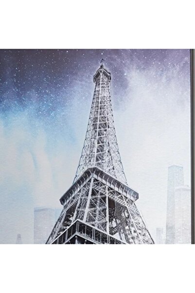 Generic Colorful Eiffel Tower Aluminum Framed Print - 80x120cm