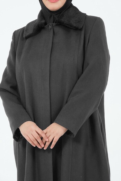 GLR&GYM Bengül Women's Large Size Lined Teseture Bowl Manto