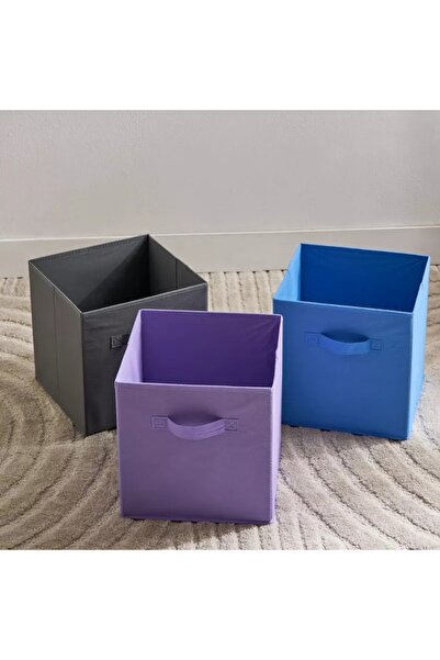 Generic Adventurer Candice 3-Piece Fabric Storage Box Set - 27.3x27.3x27.9 cm