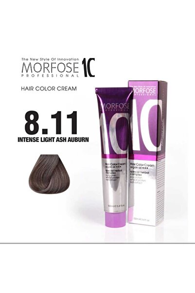 Morfose YENİ 100ml 8,11 açık küllü kumral