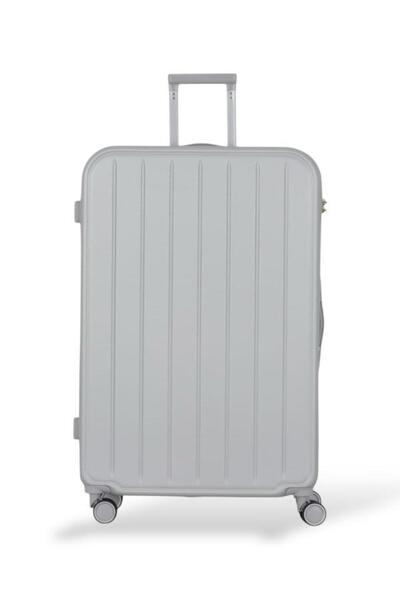Red Sea Travel bag set - 7 pieces, including 5 trolley bags and 2 makeup bags - with flexible covers - and a fixed digital lock
