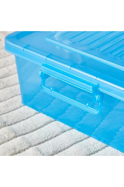 Generic Mobile Under Bed Storage Box with Wheels and Lid - 35 Liters