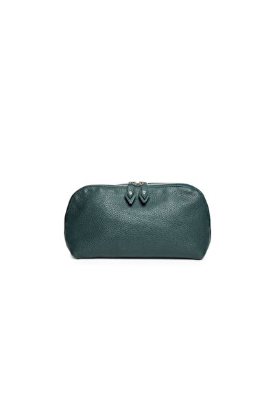 ANNA FELLINI Piele Portfard, ANNA FELLINI, St. Tropez, verde, 23 x 8 x 14 cm