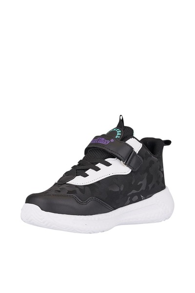 Tuğba Ortopedi 051 Orthopedic Girl's Black/Purple Comfortable Sneaker