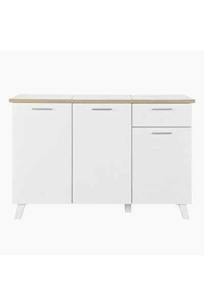 Generic Alford 3-Door 1-Drawer Sideboard/Kitchen Cabinet