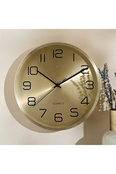 Generic ساعة حائط ساراتوجا ويلا مع إضاءة - 30×4.3 سم