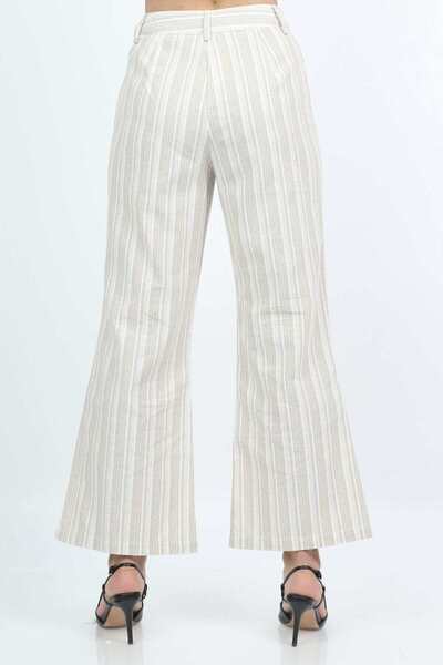 Kitschen Striped Wide-Leg Pants