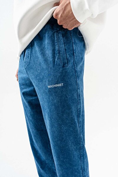 go gang own Low Wash Yıkamalı Bel ve Paça Lastikli Eşofman