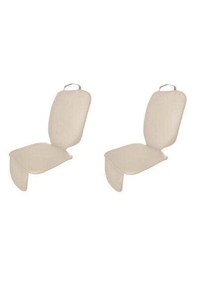 Metru Patrat Set 2 protecții pentru scaune auto de la Metru Patrat, din piele, lavabile, model universal, culoare crem