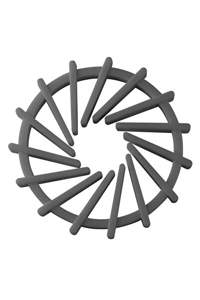 FACKELMANN Covoraș din silicon 44508, 11,5-19 cm, extensibil, rezistent la căldură, gri