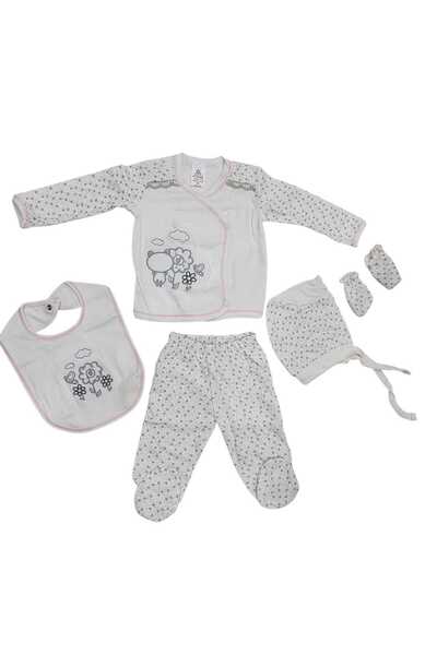 ALMUNIF Spring Roses Newborn Set - 5 Pieces