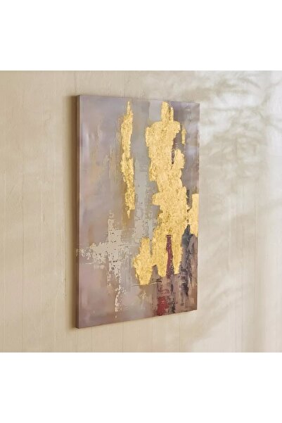 Generic 40% Hand Painted Agate Wall Art Print - 80x3x120cm