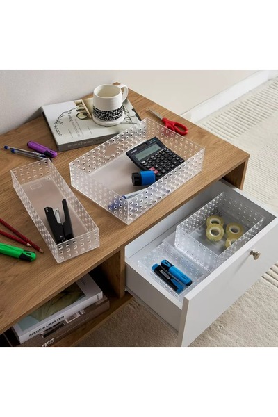 Generic Soha Stackable Storage Organizer - 21.8 x 15.4 x 8.4 cm