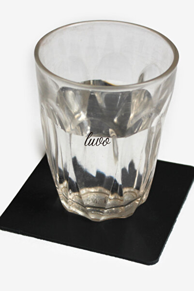 luvo Hakiki Deri Suya Sıvıya Dayanıklı Bardak Altlığı 2'li Gerçek Deri Premium