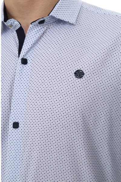 njn Boy's Patterned Long Sleeve Shirt