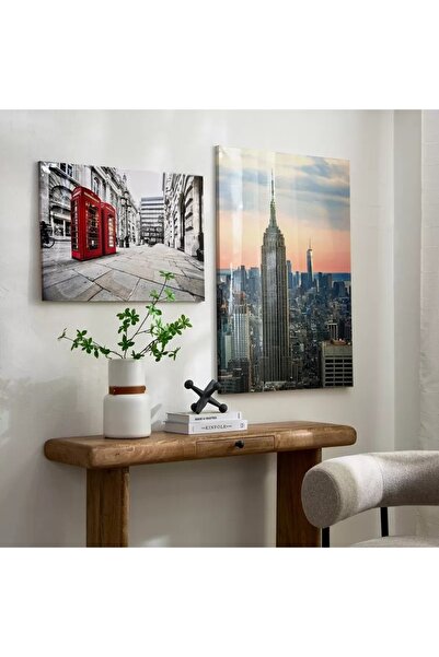 Generic Nairobi Hand-Painted Glossy Wall Art - 70x1.8x50 cm