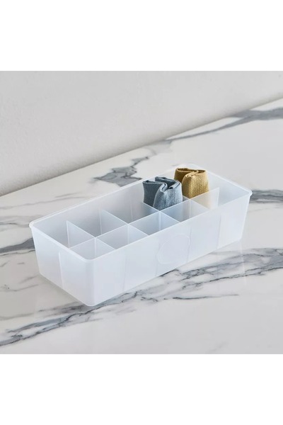Generic Inaya 10-Compartment Drawer Organizer - 30.7 x 13.8 x 7.8 cm