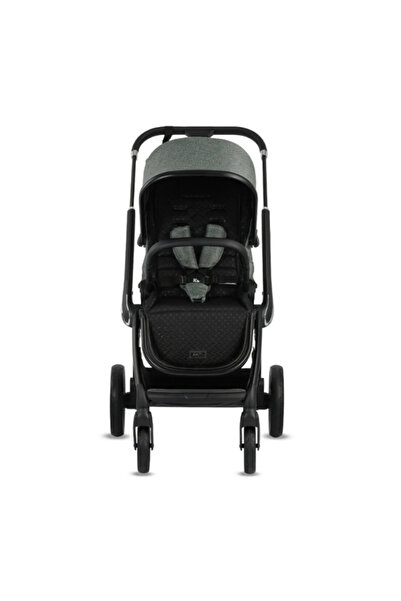 Kraft Kobe Capsule Çift Yönlü Doğumdan İtibaren 22 Kg Taşıma Travel Sistem Bebek Arabası Black Green