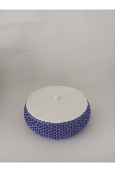 3DESIGNWORLD & STILORA Decorative - Multi-Purpose Organizer Purple