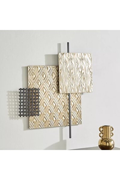 Generic Geometric Metal Wall Plaque by Giorgia - 70.5 x 61.0 x 3.8 cm