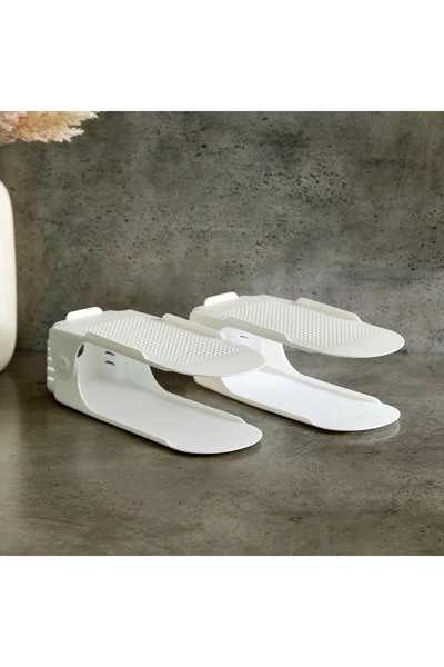 Generic Saga 2-Piece Shoe Organizer - 25x9x9.5 cm