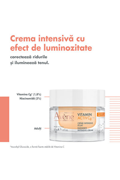 Avene Intensive face cream with brightness effect Vit Activ Cg Avene, 50 ml