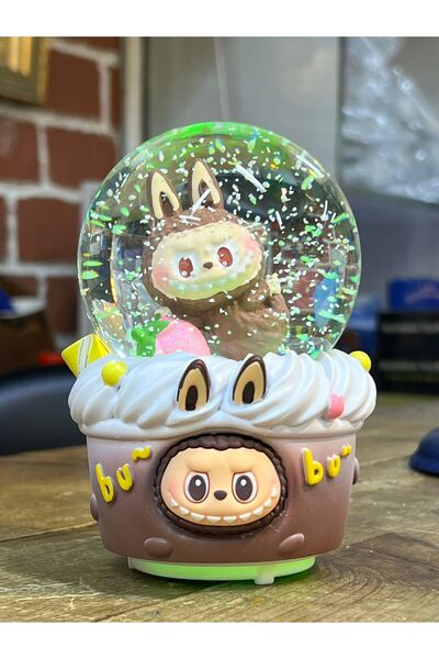 Ailenizin Oyuncakçısı Labubu Orta Boy Işıklı Müzikli Kar Küresi