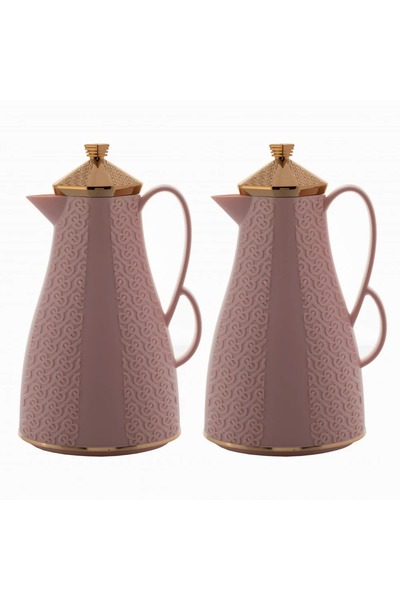 ORIAN طقم ترمس ديفا قطعتين باللون الذهبي الوردي