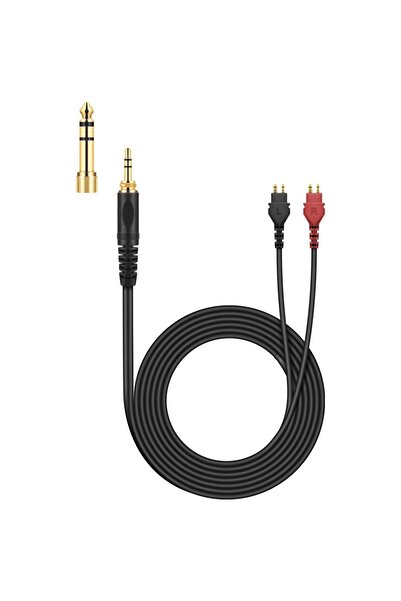 PadForce Cablu audio pentru căști Sennheiser HD25, cu adaptor de 6,35 mm, lun...