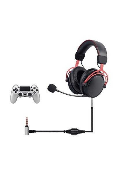 PadForce Cablu audio pentru căști HyperX Cloud Alpha / Alpha S, control volum, lungime 2 m