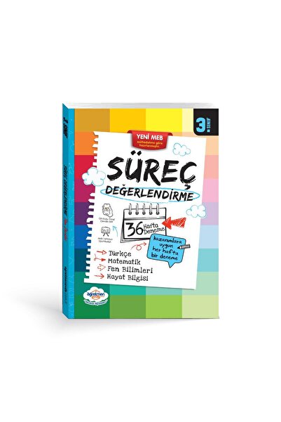 öğretmen evde 3.SINIF SÜREÇ DEĞERLENDİRME KİTABI