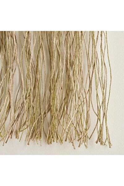 Generic ديكور حائط من عشب البحر من إينزو مع خيوط صوفية - 40×83 سم