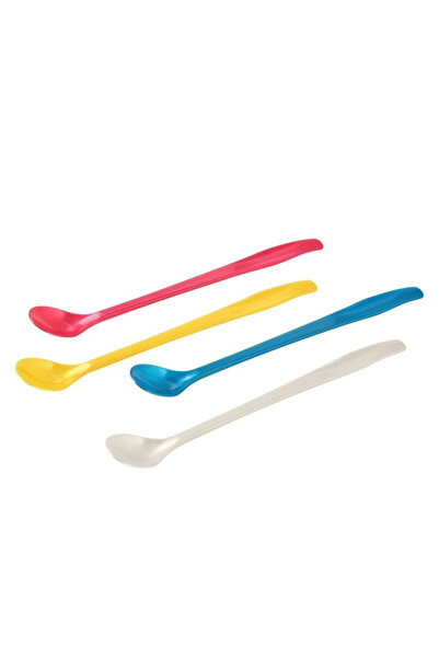 FACKELMANN Set of 6 spoons 41406, 22 cm, Long handle, Multicolored