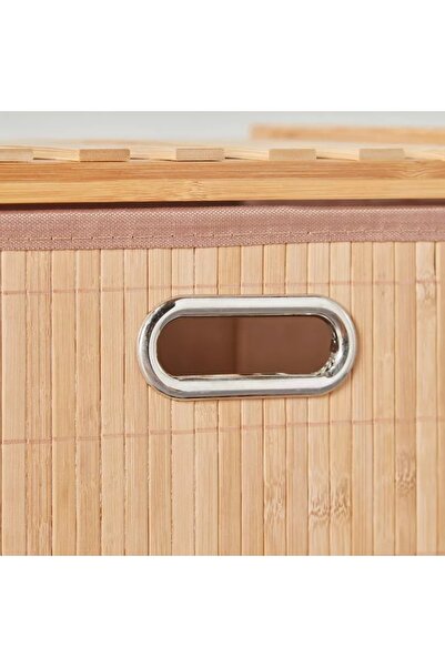 Generic Natura Bamboo Bathroom Cabinet with Two Drawers