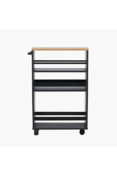 Generic Leo Bathroom Corner Trolley - 50x15x79 cm