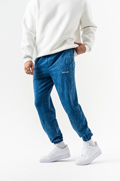 go gang own Low Wash Yıkamalı Bel ve Paça Lastikli Eşofman