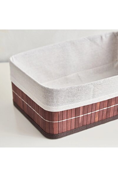 Generic Large Foldable Bamboo Storage Basket