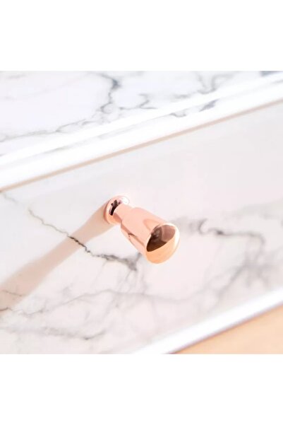 Generic Large Marble Storage Box with Metal Handle - 32.6 x 22.5 x 9.3 cm