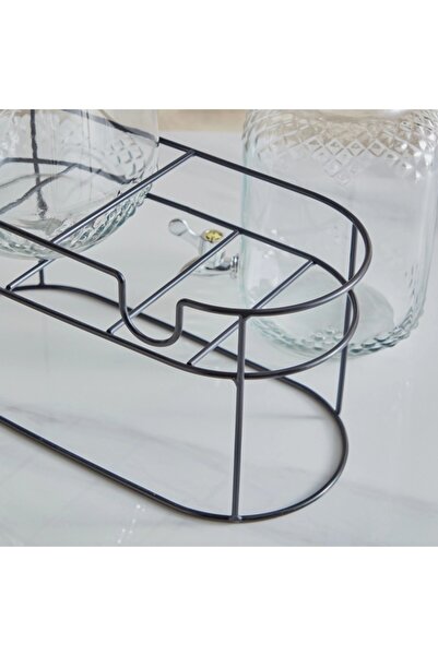 Generic 9-Piece Glass Dispenser Set by Kohlers
