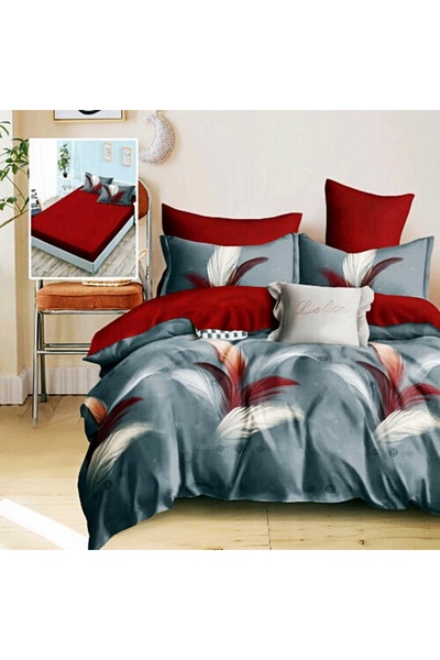 PATONE Finet bed linen, fitted sheet 160x200cm, 6 pieces, for double bed, RAH160-269