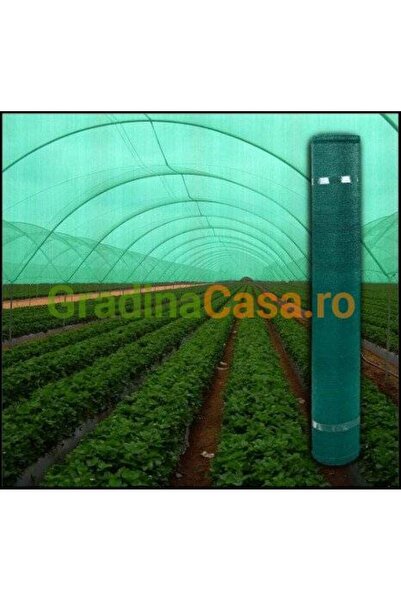 EUR Shade net 35%, green, 6 m height x 50 m length imported from Greece, high quality