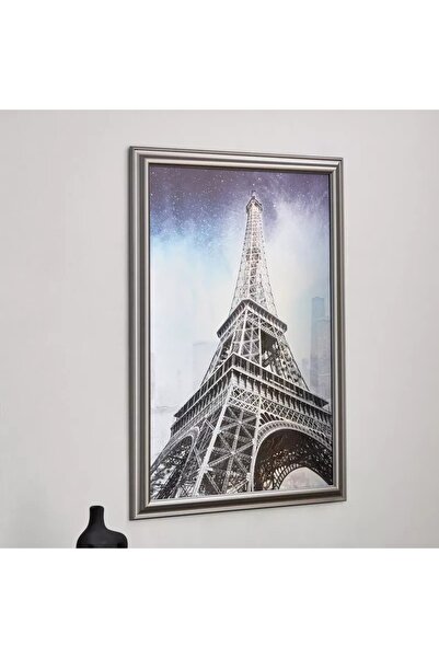 Generic Colorful Eiffel Tower Aluminum Framed Print - 80x120cm