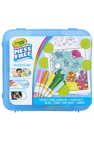 Crayola مجموعة أنشطة كولور وندر الخالية من الفوضى، 38 قطعة