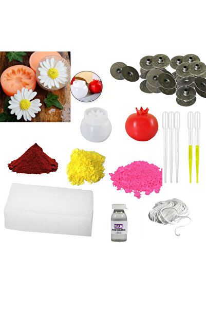 TT Tahtakale Toptancıları Mum Başlangıç Seti 63 Parça Kokulu ve Renkli Mum Ya...