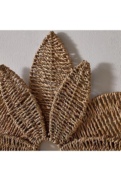 Generic ديكور حائط من زهور الأعشاب البحرية من بلمونتي - 60 سم