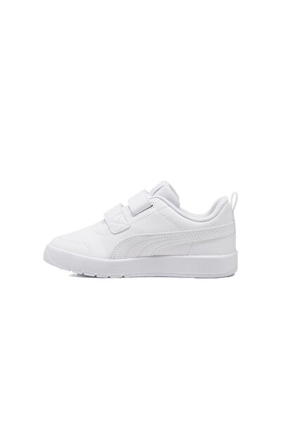Puma Courtflex V3 V Ps Children's Casual Shoes 39764202 White